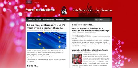 Site du PS de Savoie