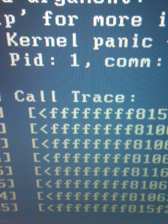Kernel panic